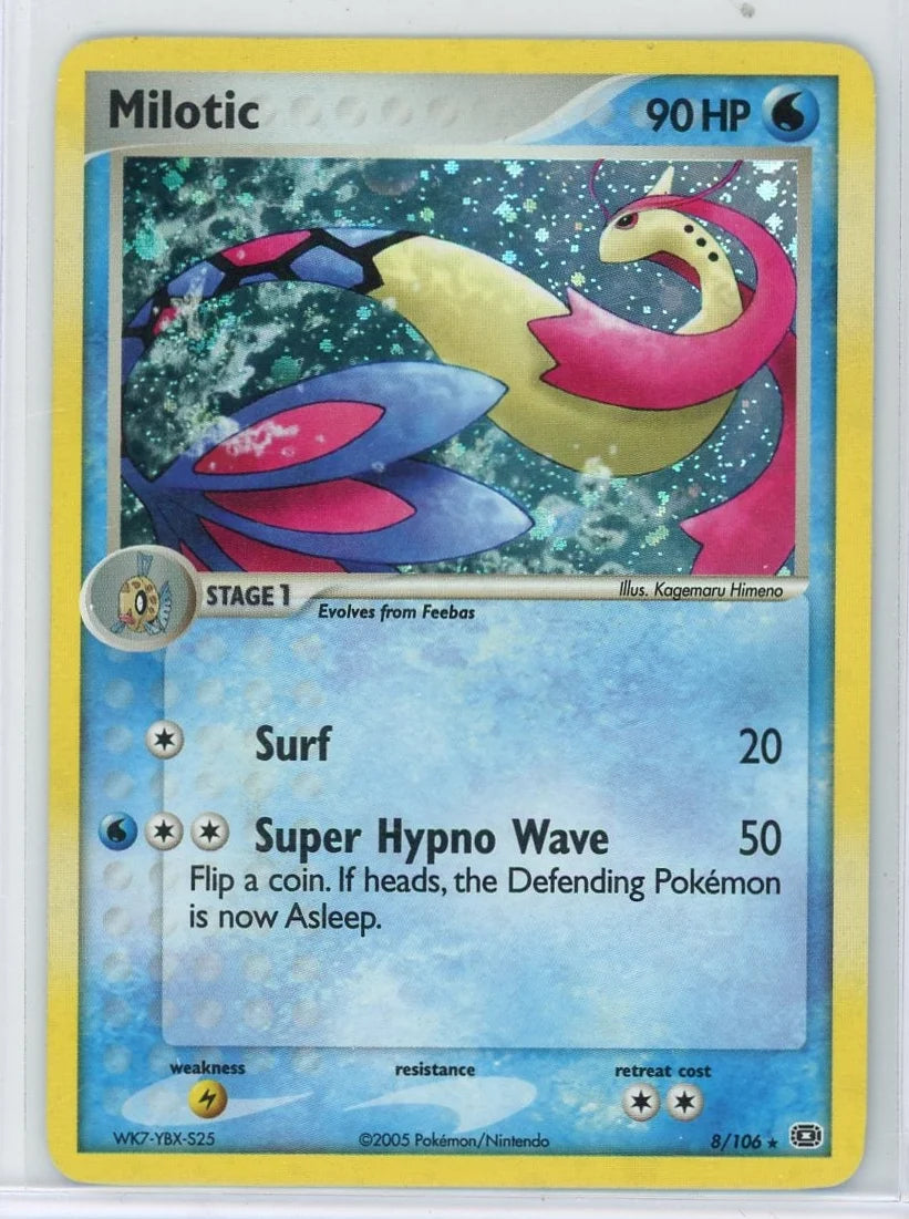 Milotic Pokémon Emerald Holo #8/106 (LP)