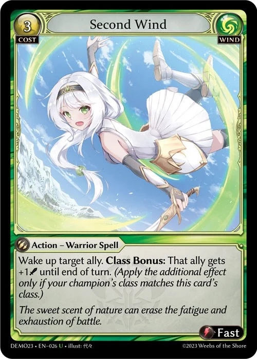Second Wind (026) (2023 Demo Deck) (DEMO23)