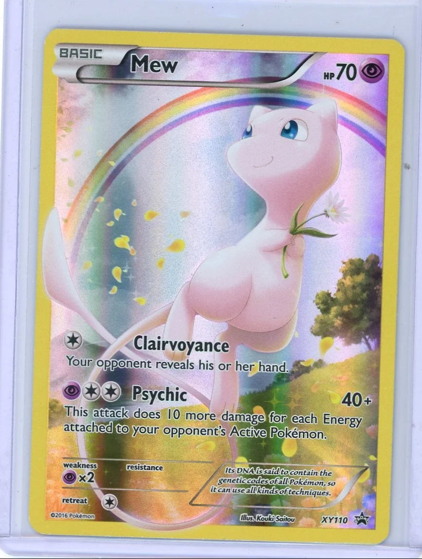 Mew Pokémon XY Black Star Promo #XY110