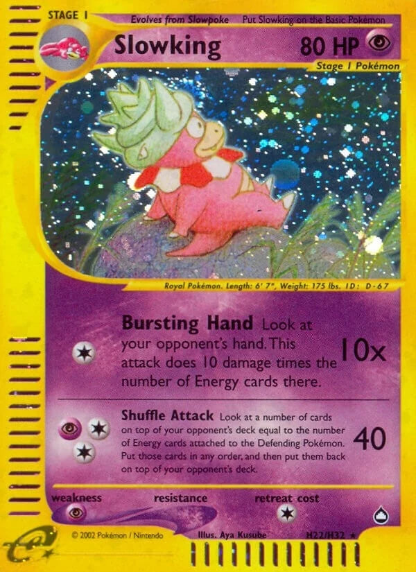 Slowking (H22) (H22/H32) (Aquapolis) (AQ)