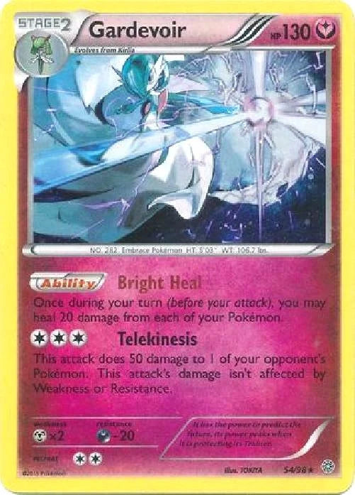 Gardevoir - 54/98 (Cosmos Holo) (054/098) (Blister Exclusives) (BLE)