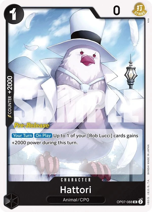 Hattori (OP07-088) (500 Years in the Future Pre-Release Cards) (OP07 PRE)