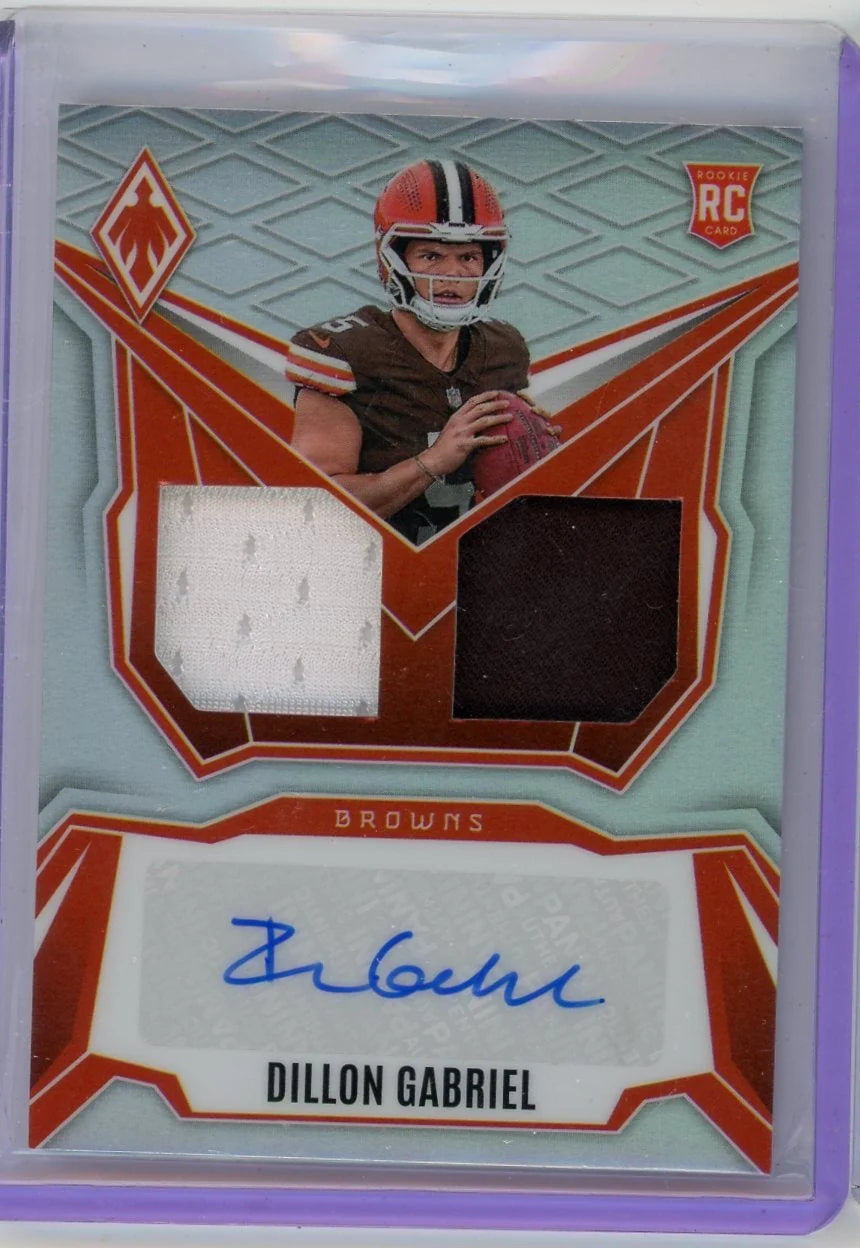 Dillon Gabriel 2025 Panini Phoenix RPA #'d 121/149