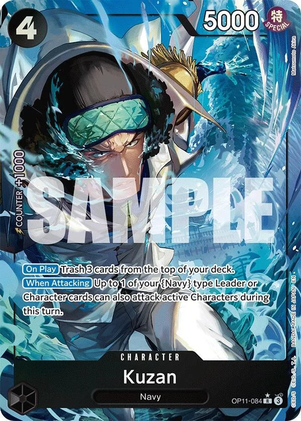 Kuzan (Alternate Art) (OP11-084) (A Fist of Divine Speed) (OP11)