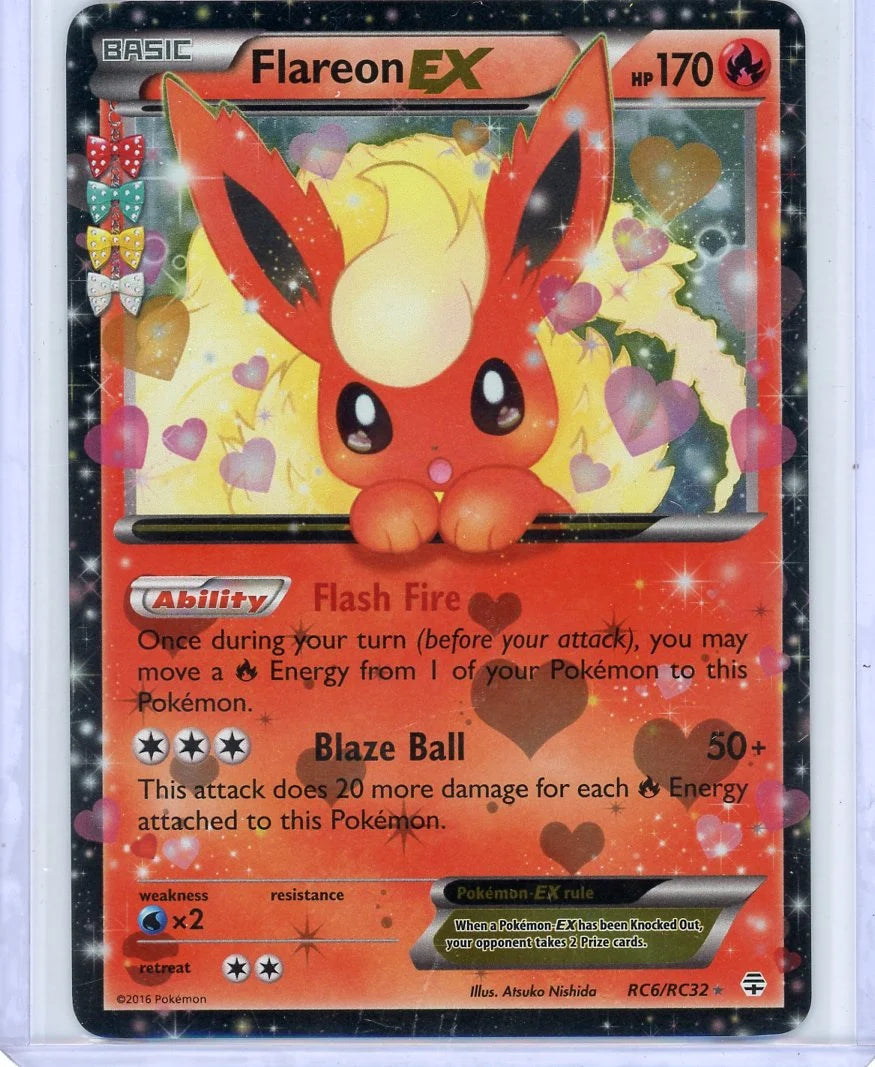 Flareon Pokémon Generations: Radiant Collection Ultra Rare #RC6/RC32