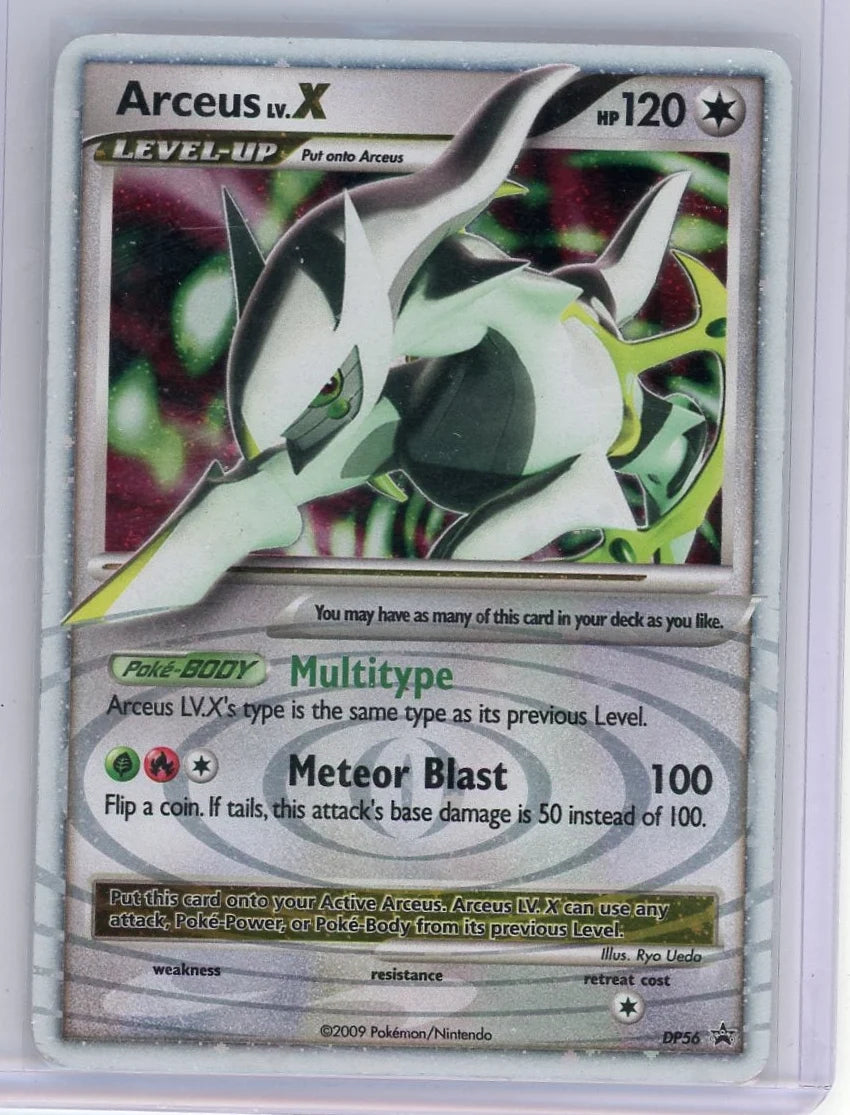 Arceus Lv. X Pokémon Diamond & Pearl Black Star Promo #DP56
