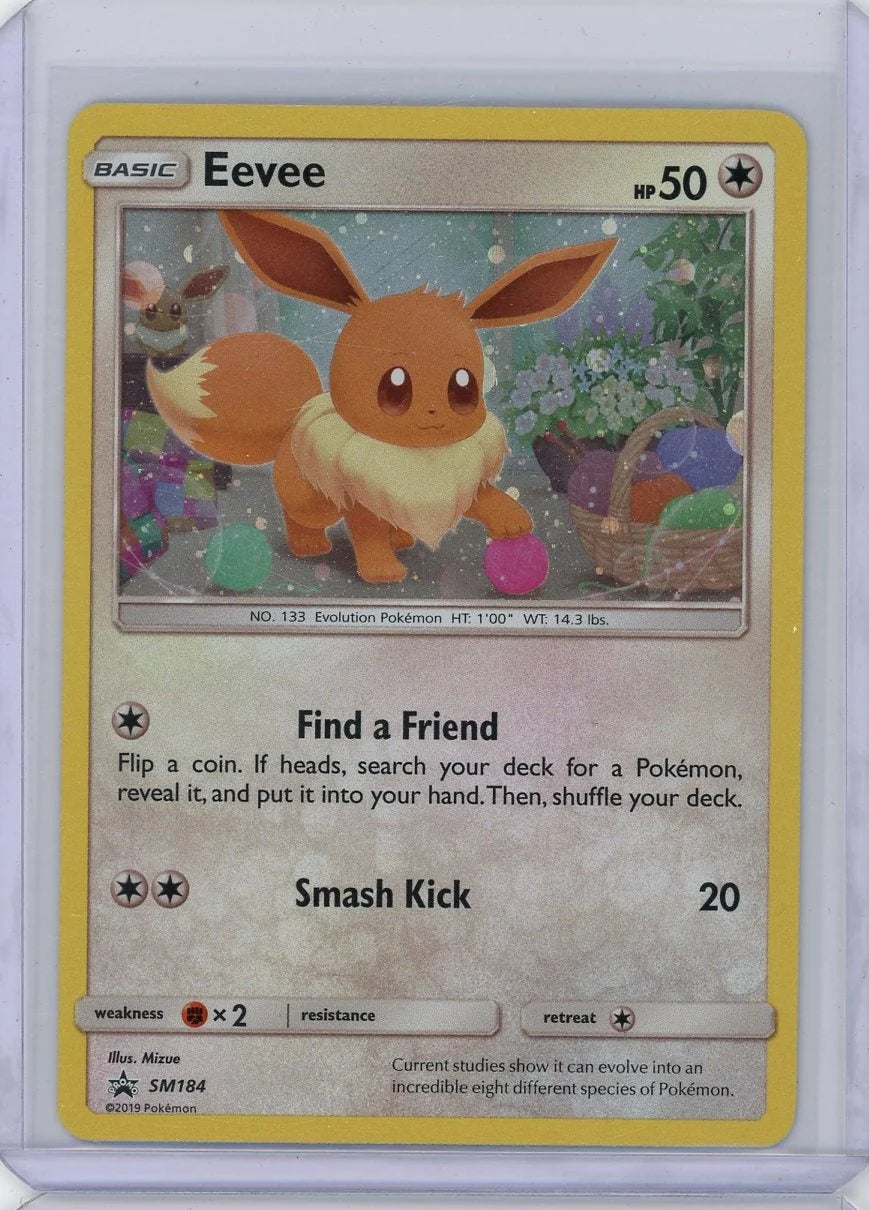 Eevee 2019 Pokemon Black Star Promo #SM184
