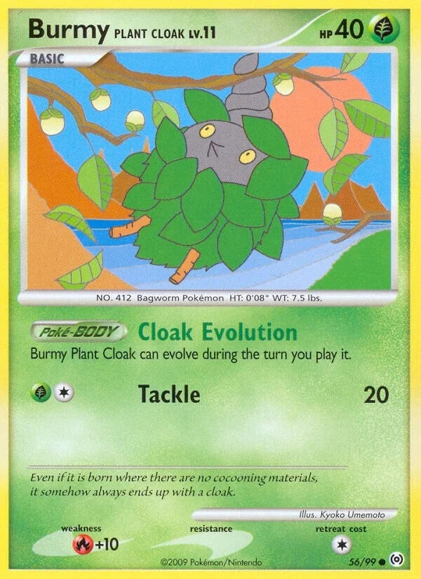 Burmy Plant Cloak (56/99) (Arceus) (AR)