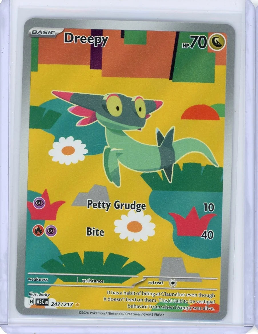 Dreepy Pokémon Ascended Heroes Illustration Rare #247/217