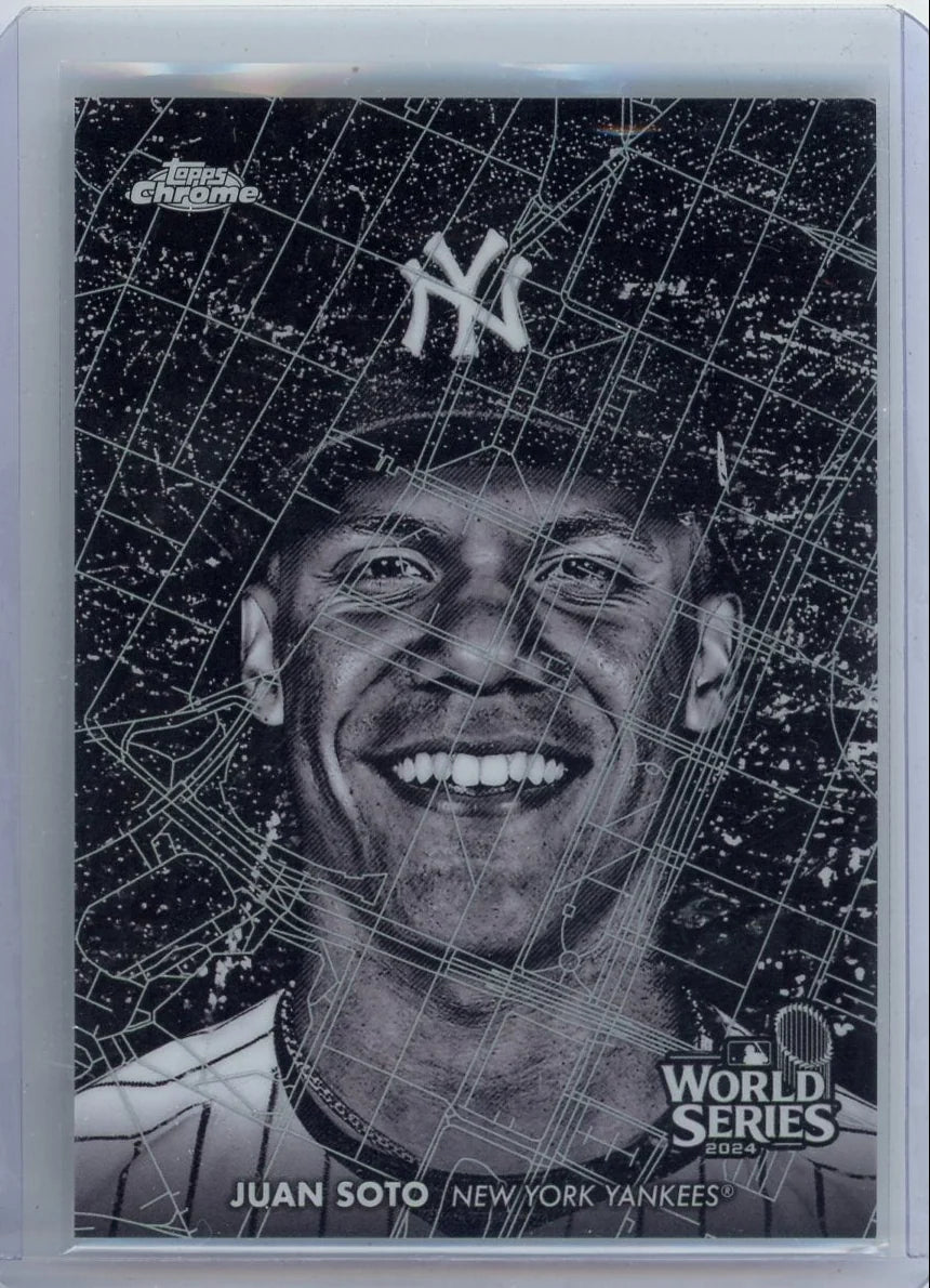Juan Soto 2025 Topps Chrome World Series at Night