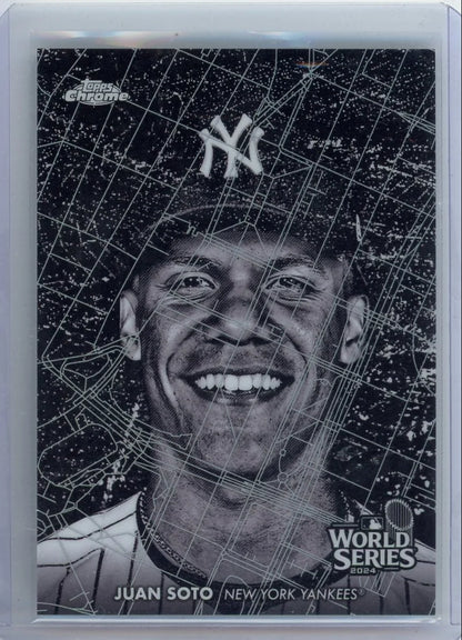 Juan Soto 2025 Topps Chrome World Series at Night