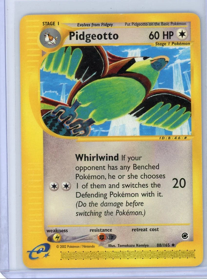 Pidgeotto Pokémon Expedition Non-Holo #88/165