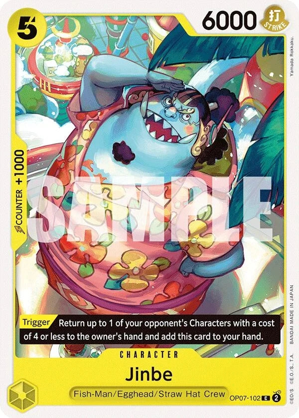 Jinbe (102) (OP07-102) (500 Years in the Future) (OP07)