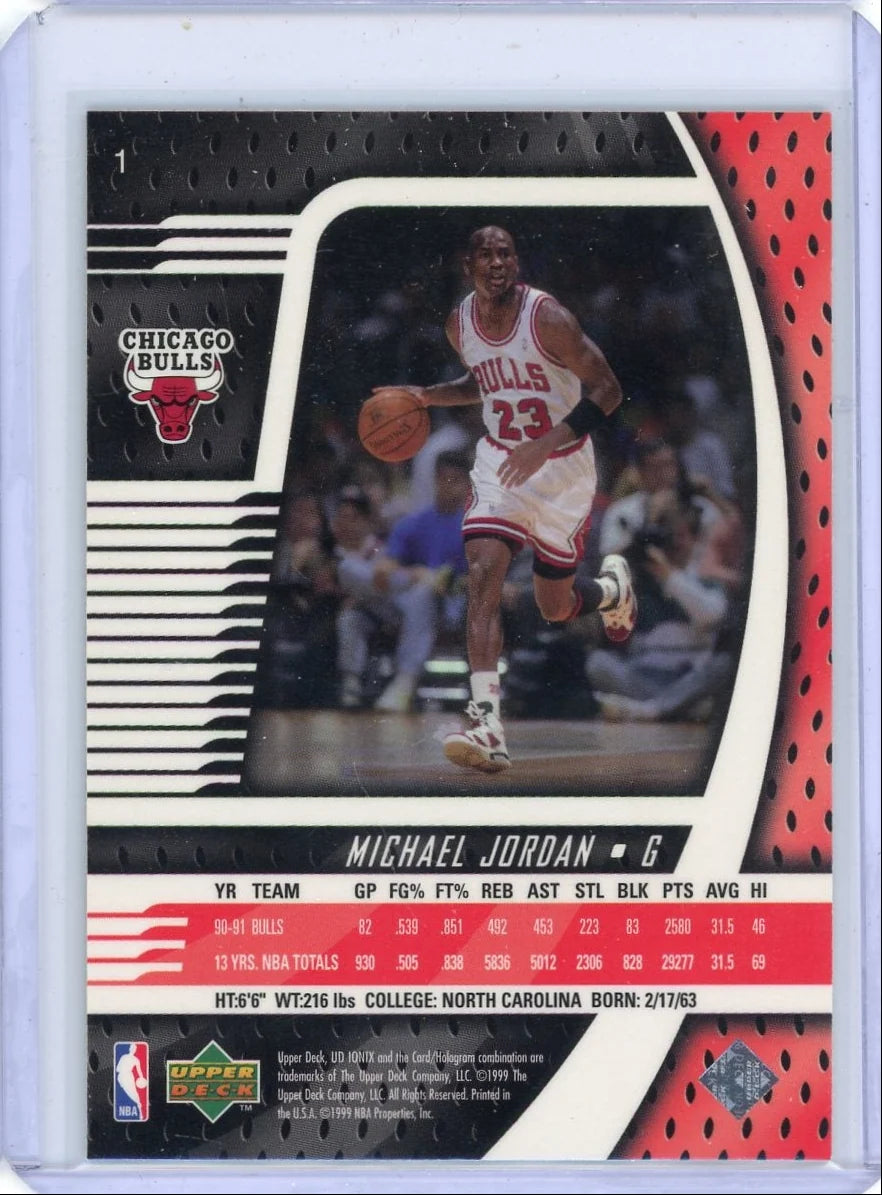 Michael Jordan 1999 Upper Deck Ionix #1