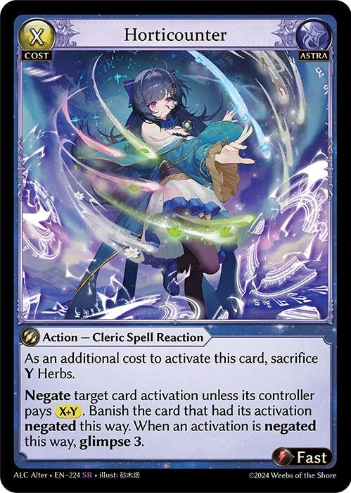 Horticounter (224) (Alchemical Revolution Alter Edition) (ALC Alter)