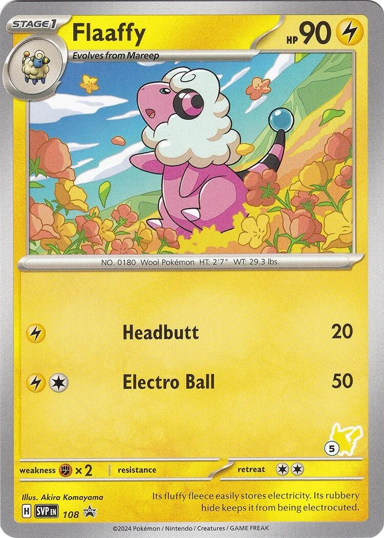 Flaaffy - Pikachu 5 (108) (Battle Academy 2024) (BA24)