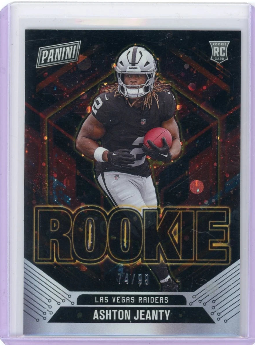 Ashton Jeanty 2025 Panini Cyber Monday #'d /99 RC