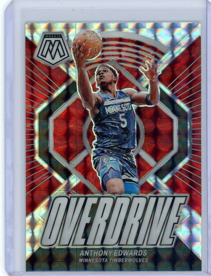 Anthony Edwards 2023-24 Panini Mosaic Overdrive