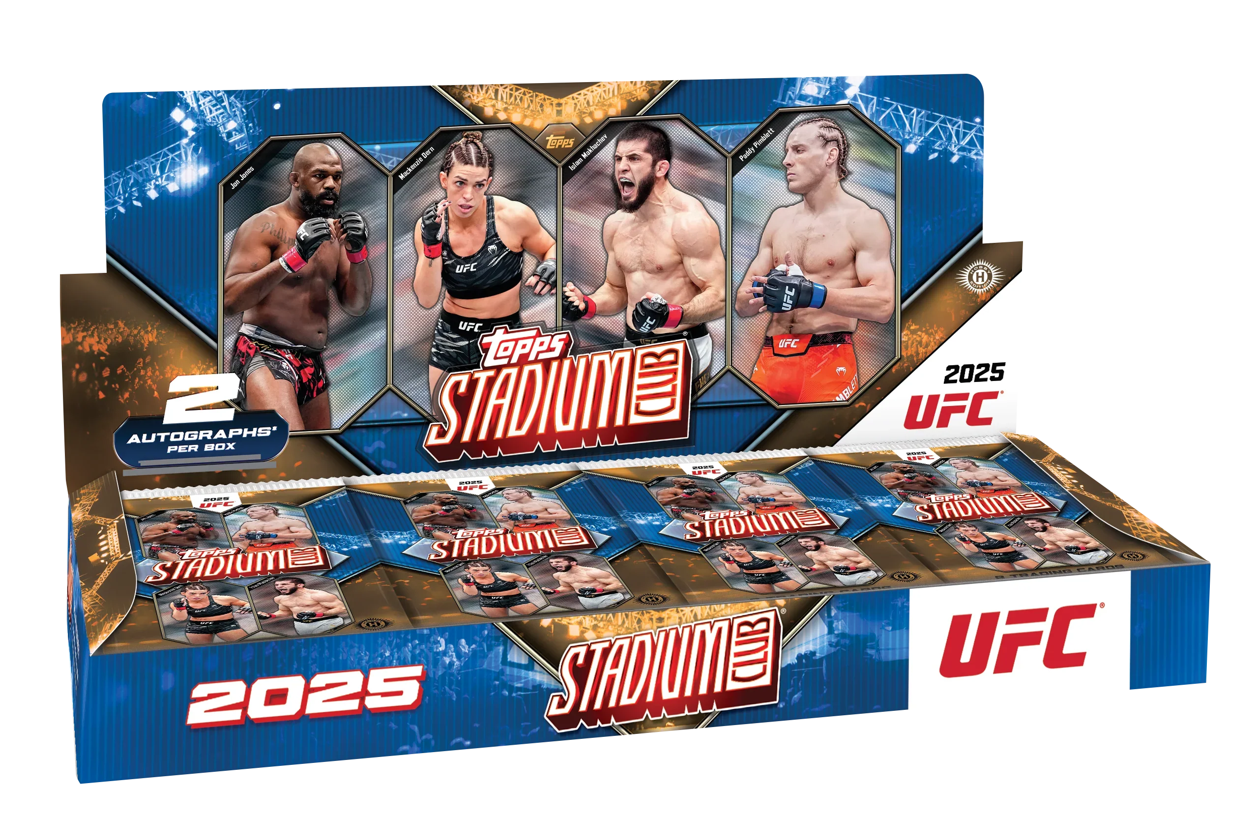 2025 Topps Stadium Club UFC Hobby 16 Box Case