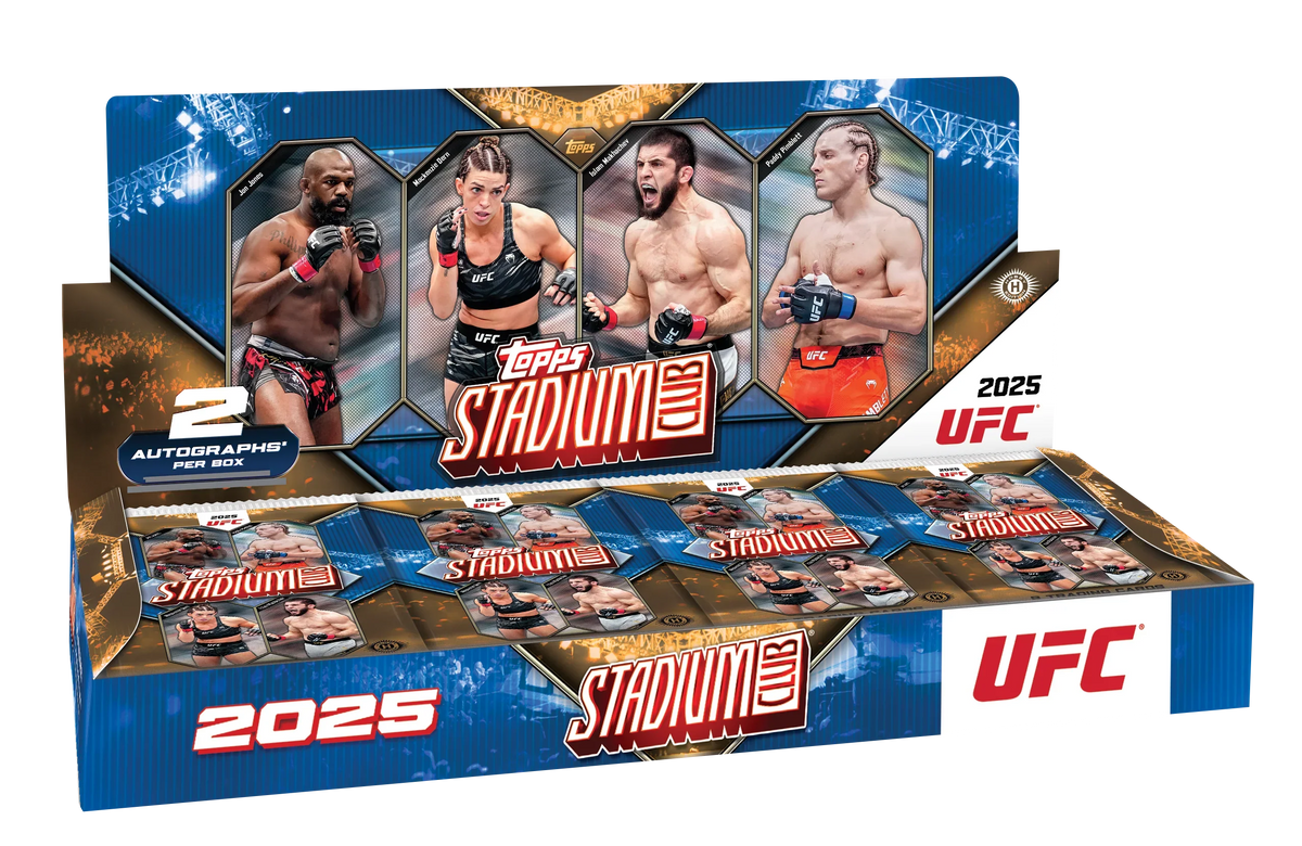 2025 Topps Stadium Club UFC Hobby 16 Box Case