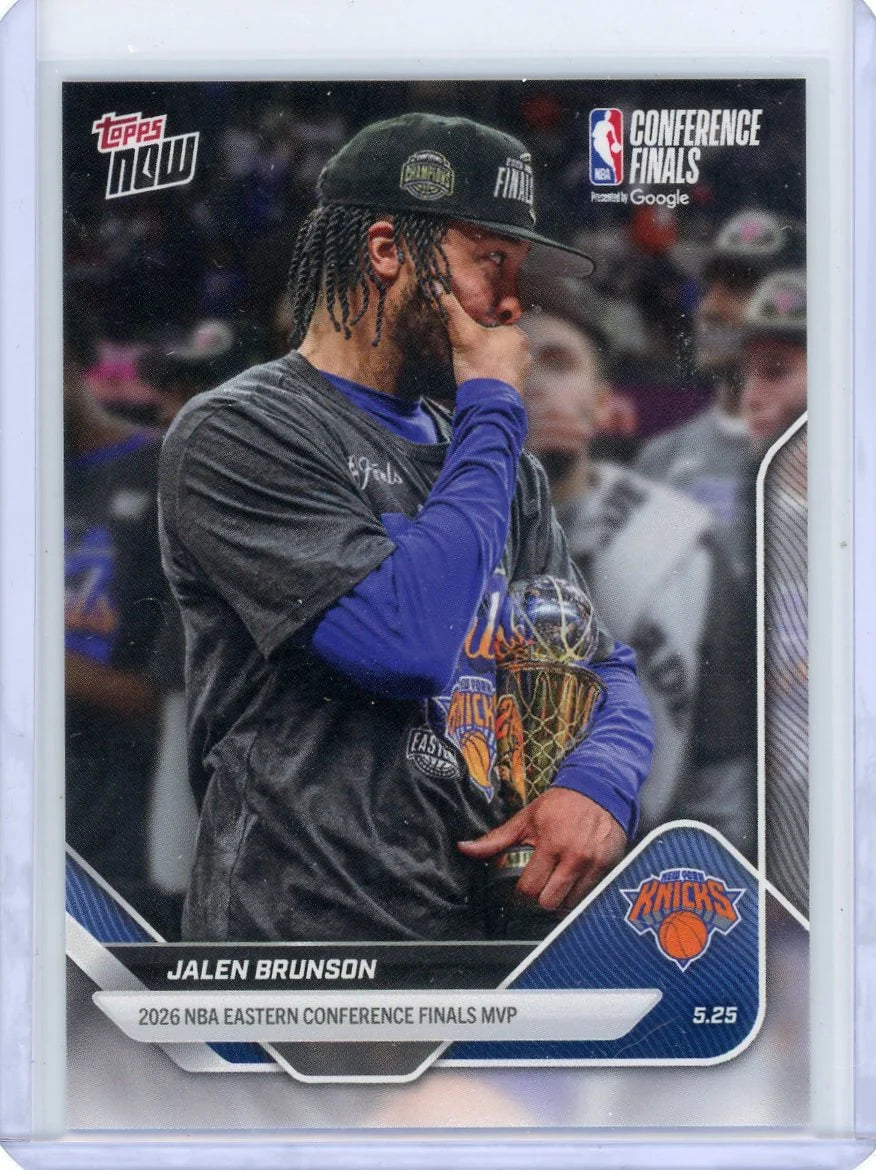 Jalen Brunson 2026 Topps Now Eastern Conference MVP