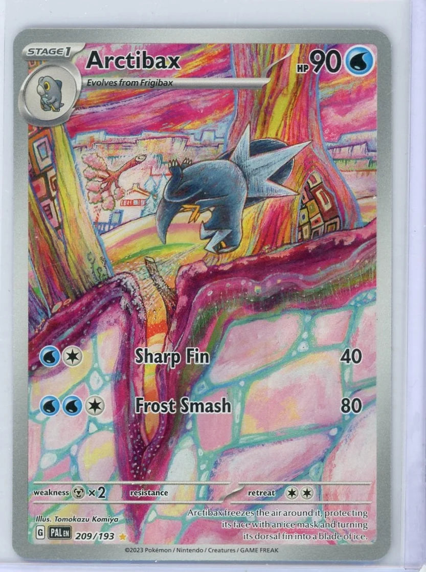 Artibax Pokémon Paldea Evolved Illustration Rare #209/193