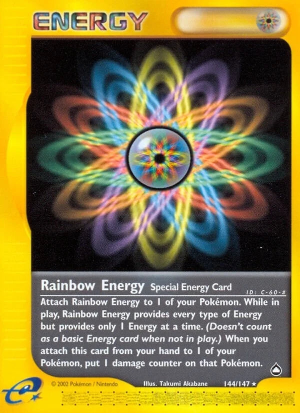 Rainbow Energy (144/147) (Aquapolis) (AQ)