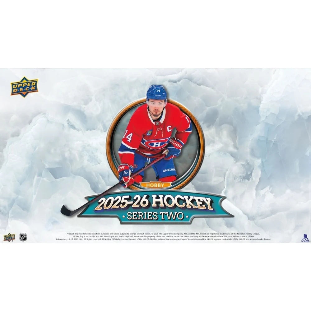 2025-26 Upper Deck Series 2 Hockey Mega Box