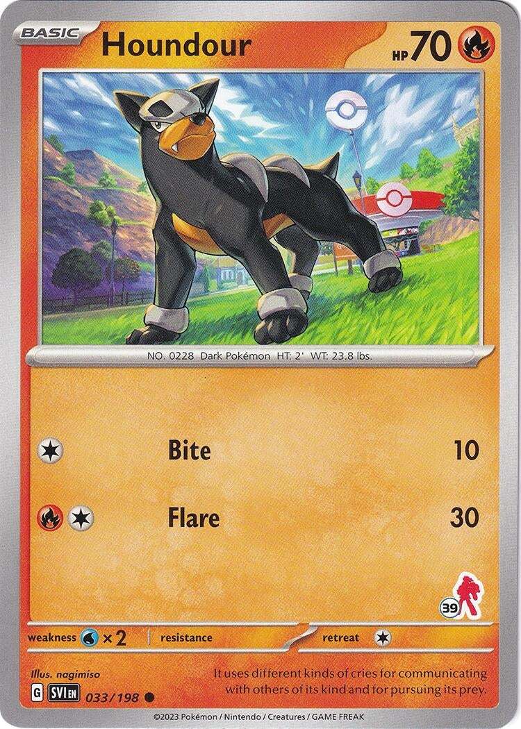 Houndour - Armarouge 39 (033/198) (Battle Academy 2024) (BA24)