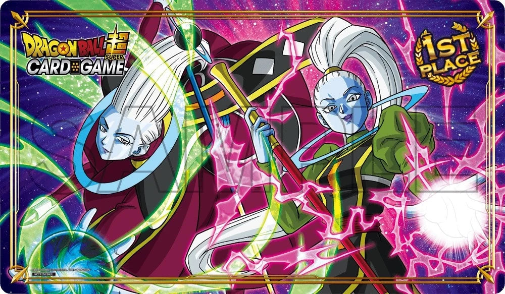 Dragon Ball Super: OTAKON 2019 Team Tournament - 1st Place Playmat featuring Whis & Vados
