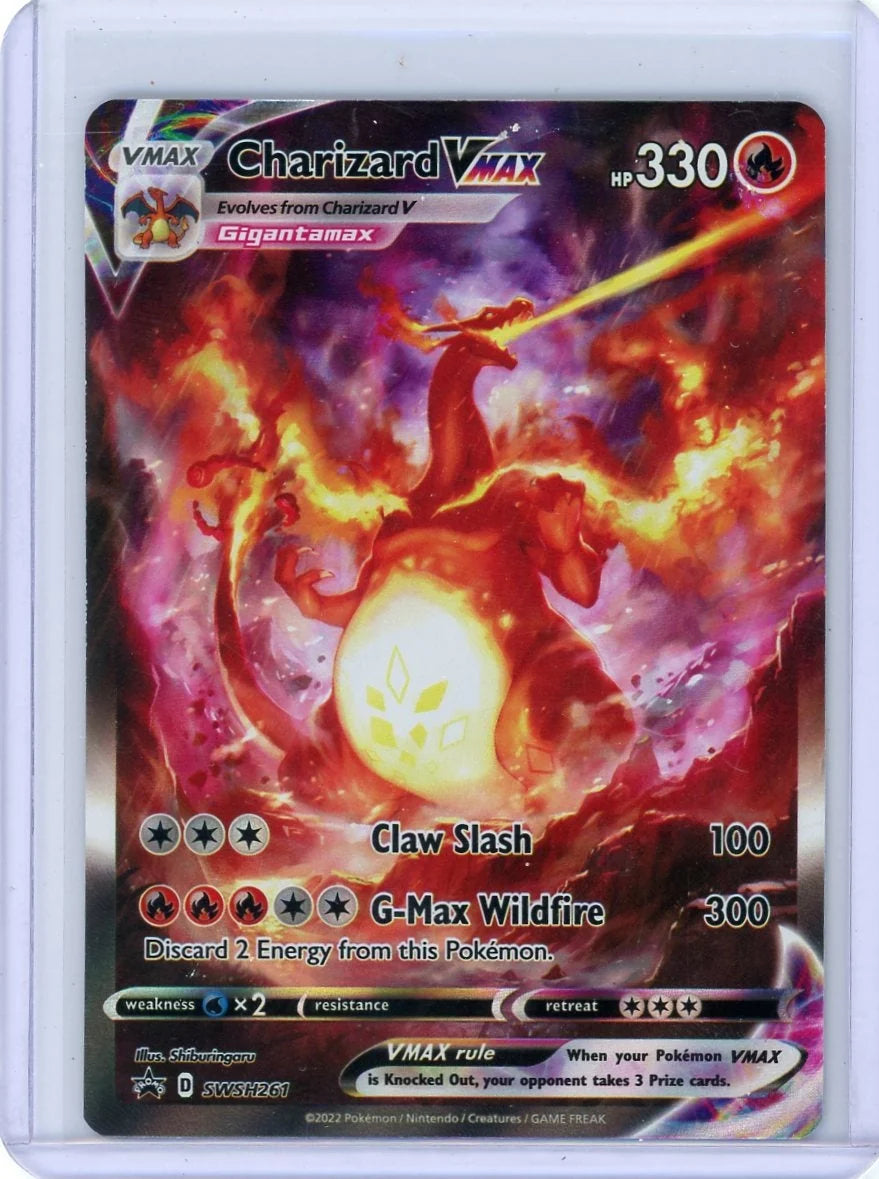 Charizard Vmax Pokémon Black Star Promo #SWSH261