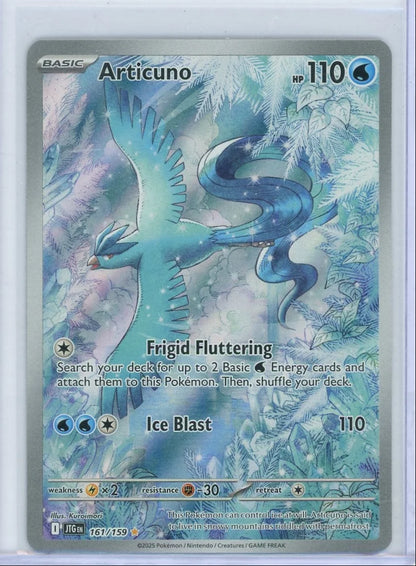 Articuno Pokémon Journey Together Illustration Rare #161/159