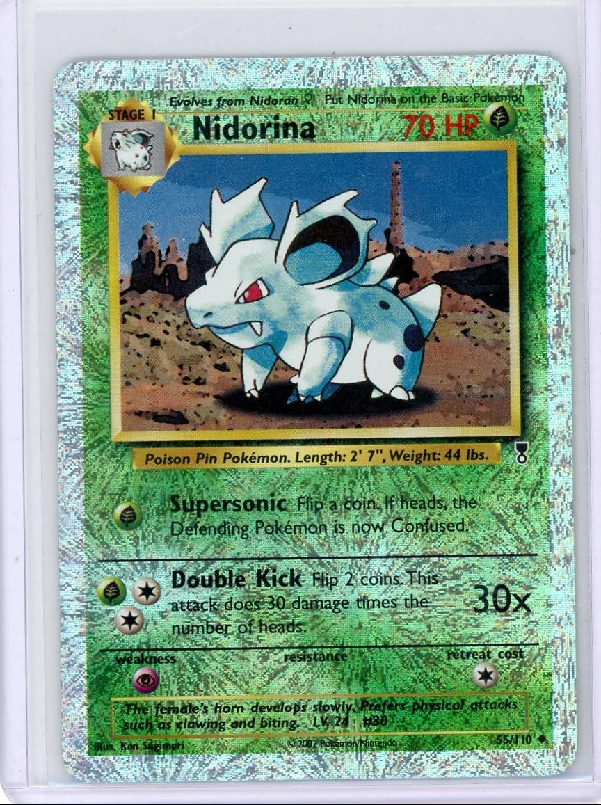 Nidorina Pokemon Legendary Collection Reverse Holo #55/110