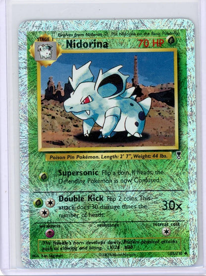 Nidorina Pokemon Legendary Collection Reverse Holo #55/110