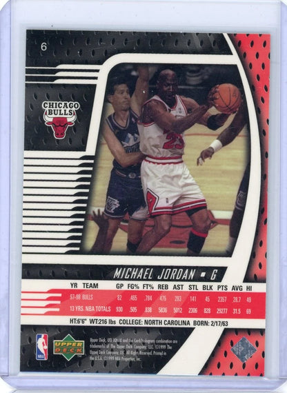 Michael Jordan 1999 Upper Deck Ionix #6