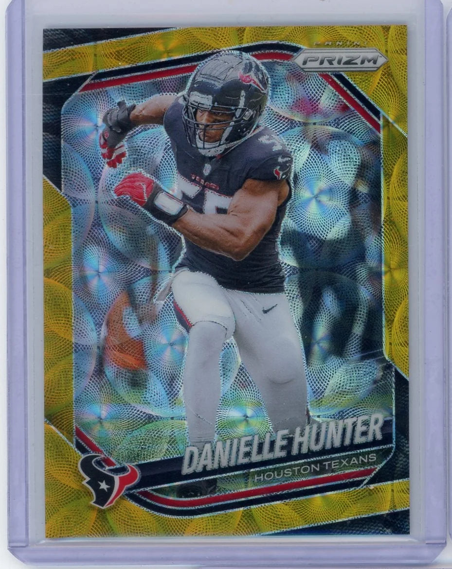 Danielle Hunter 2025 Panini Prizm gold choice #'d 05/10