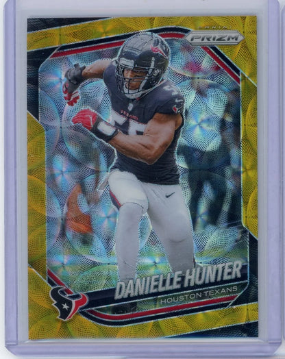 Danielle Hunter 2025 Panini Prizm gold choice #'d 05/10