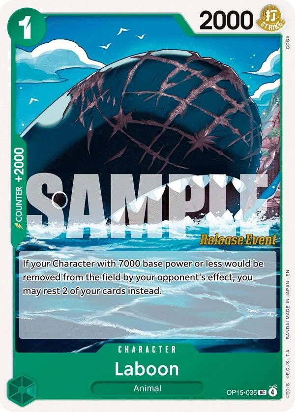 Laboon (OP15-035) (Adventure on Kami's Island Release Event Cards) (OP15 RE)