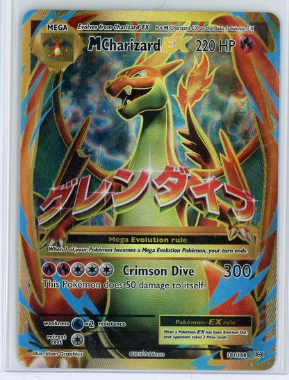 Mega Charizard EX Pokémon Evolutions Full-Art #101/108