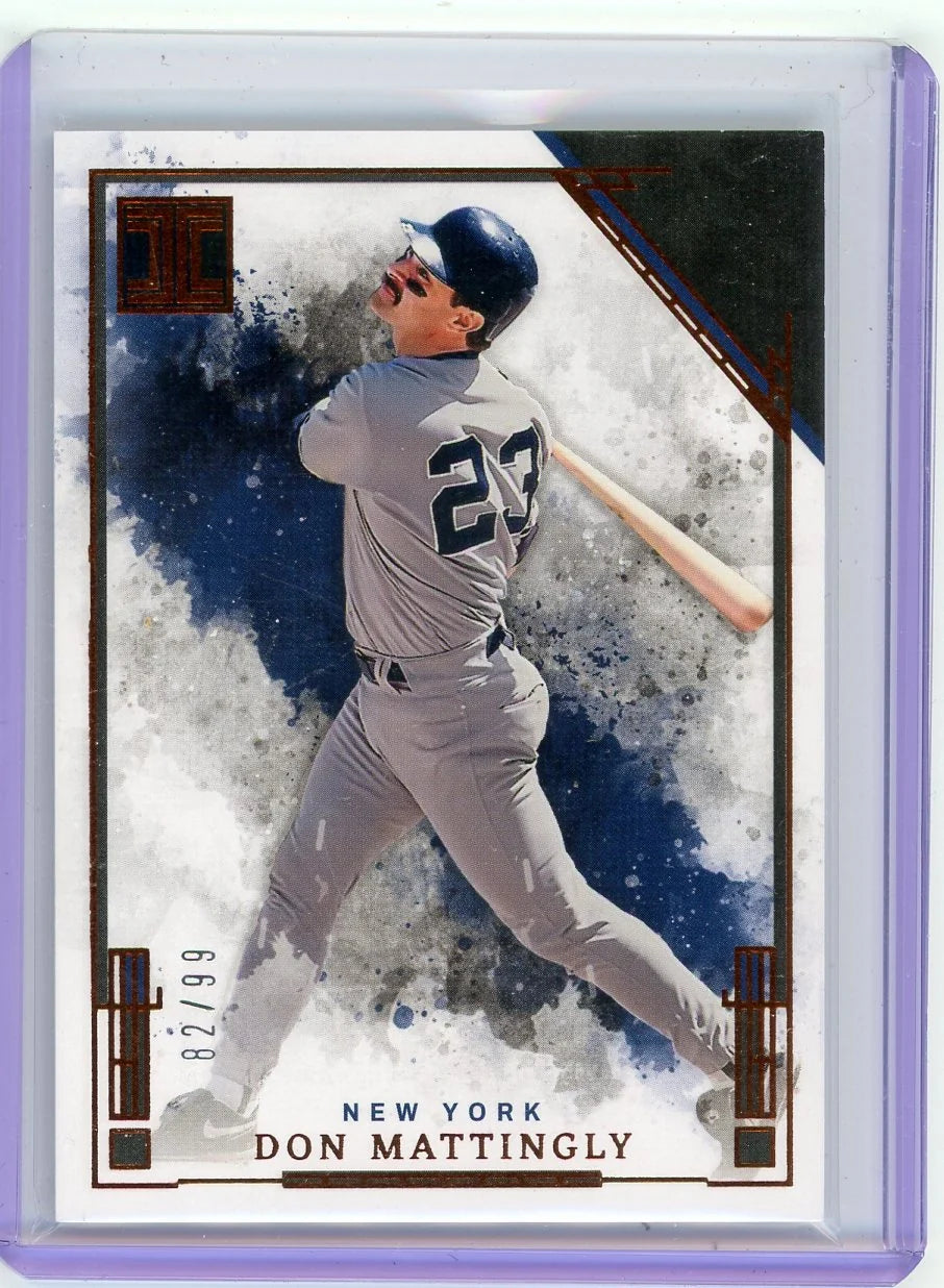 Don Mattingly 2025 Panini Impeccable No. 23 #'d 82/99