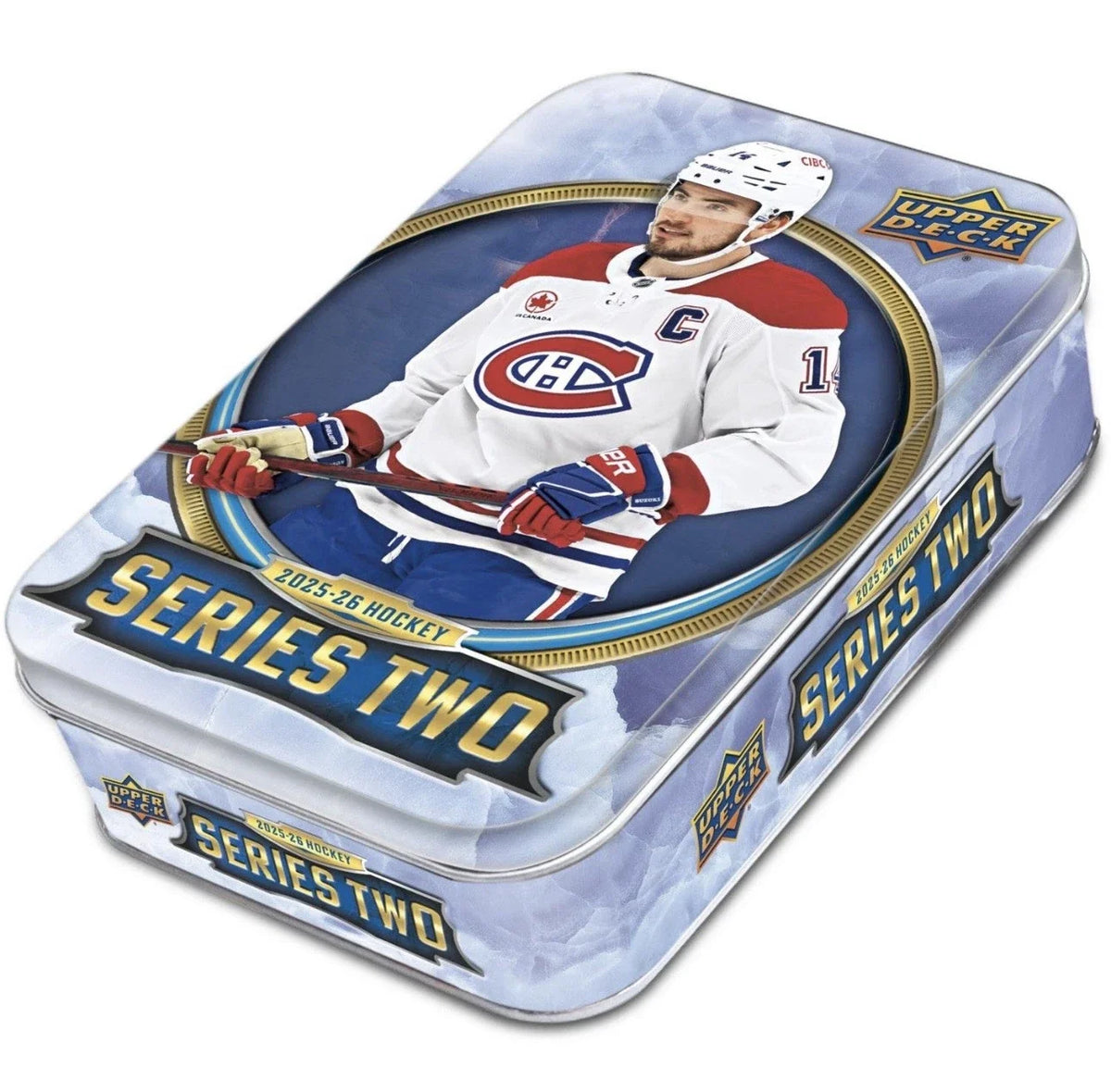 2025-26 Upper Deck Series 2 Hockey Tin Box