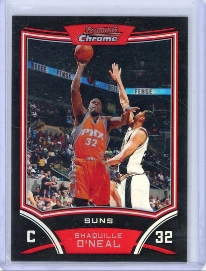 Shaquille O'Neal 2008 Bowman Chrome Refractor #'d 140/499