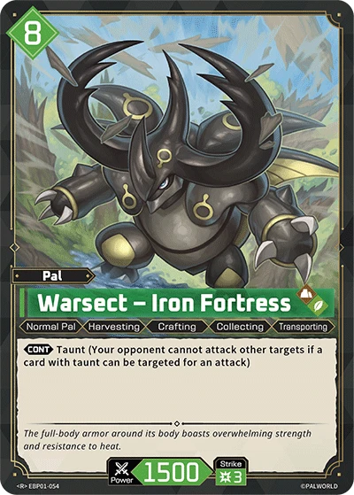 Warsect – Iron Fortress (EBP01-054) (Dawn of Palpagos) (EBP01)