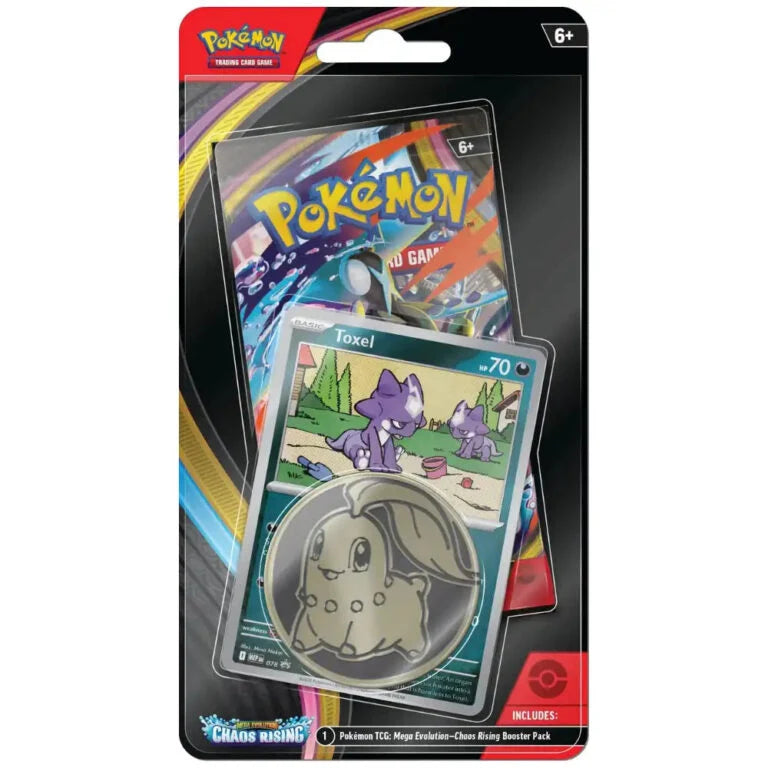 Pokémon Mega Evolution Chaos Rising Checklane Blister