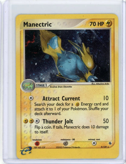 Manectric Pokémon Ruby & Sapphire Holo #9/109