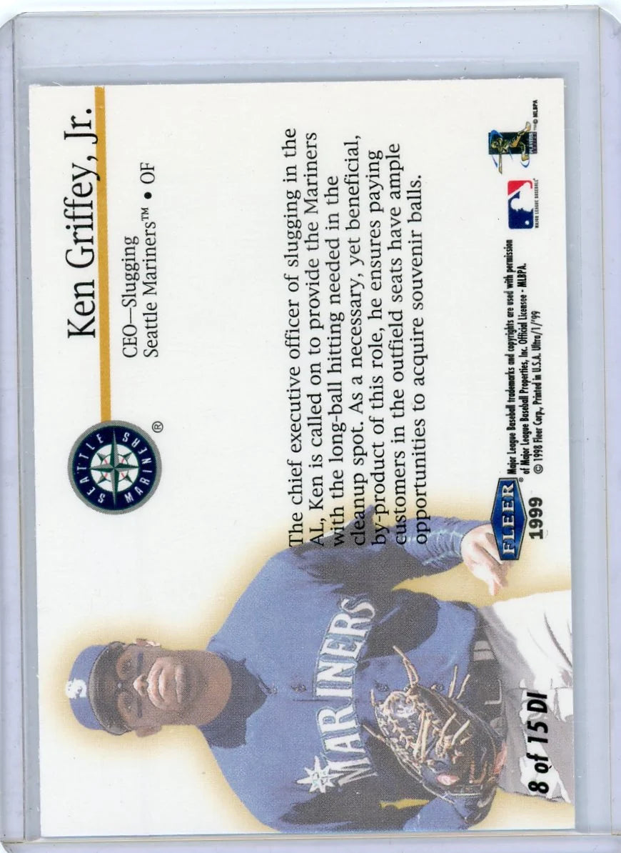 Ken Griffey Jr. 1999 Fleer Ultra Damage Inc.