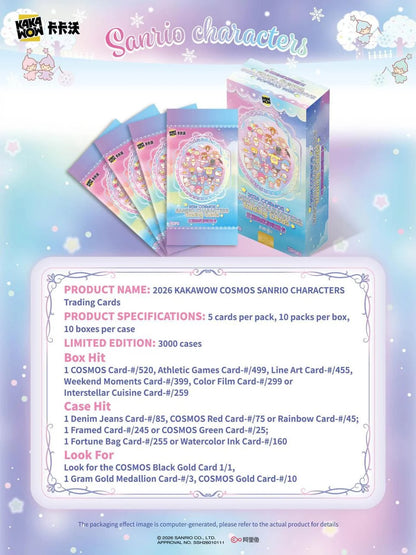 2026 Kakawow Cosmos Sanrio Characters Hobby Box