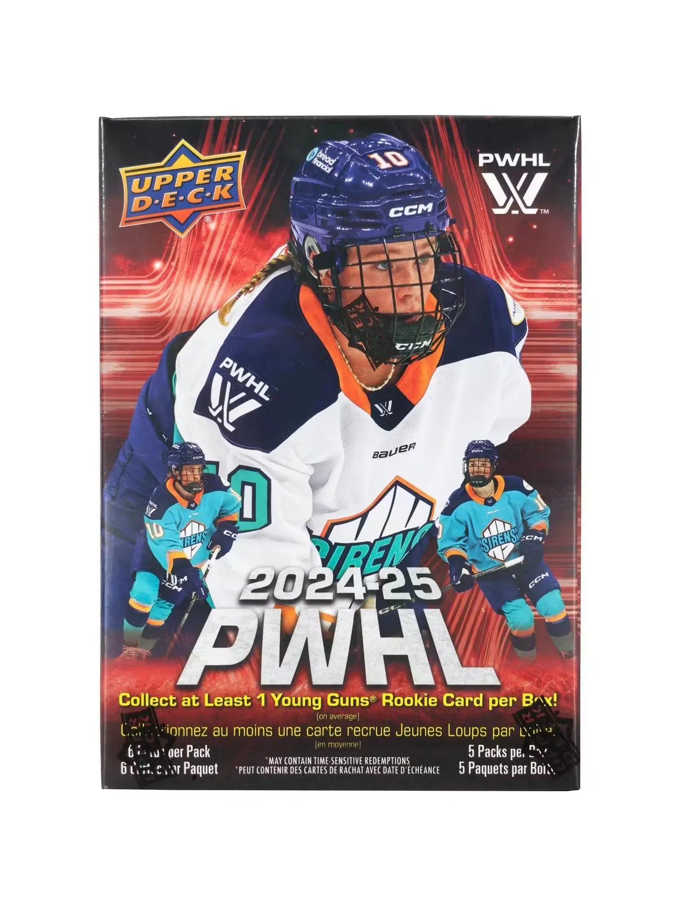 2025 Upper Deck PWHL Hockey Blaster 20-Box Case