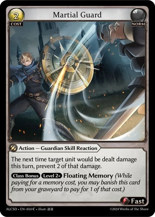 Martial Guard (054) (Alchemical Revolution Starter Decks) (ALCSD)