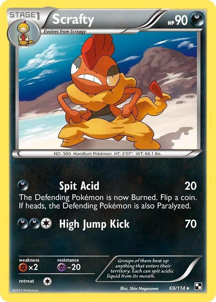 Scrafty (69/114) (Black and White) (BLW)